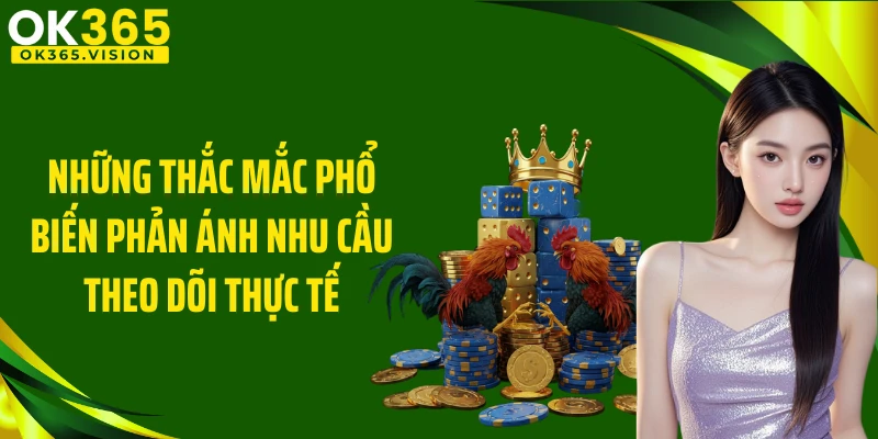 Những thắc mắc phổ biến phản ánh nhu cầu theo dõi thực tế